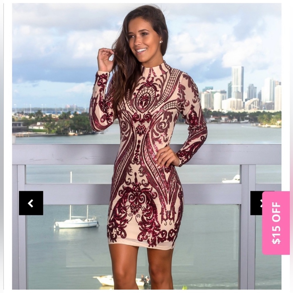 Sequin Party Dress